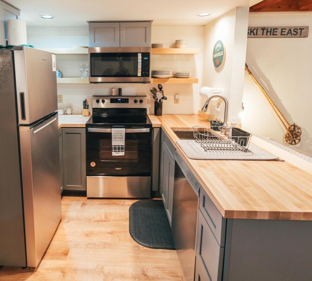 Newly Renovated & Furnished Condo, Only 3 Min To Sunday River! Bethel Exterior foto
